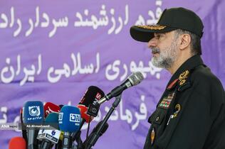 سردار احمدرضا رادان فرمانده کل فراجا در مراسم امحای ۲۰ تن مواد مخدر در تهران