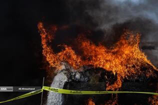 امحای ۲۰ تن مواد مخدر در تهران