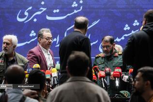 نشست خبری سردار حسین معروفی معاون هماهنگ کننده سازمان بسیج