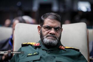 سردار حسین معروفی معاون هماهنگ کننده سازمان بسیج 