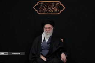 عزاداری ایام شهادت حضرت فاطمةالزهرا(س) با حضور رهبر معظم انقلاب