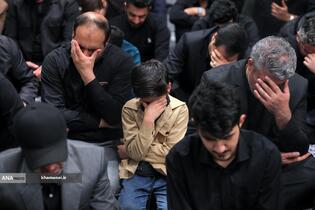 عزاداری ایام شهادت حضرت فاطمةالزهرا(س) با حضور رهبر معظم انقلاب