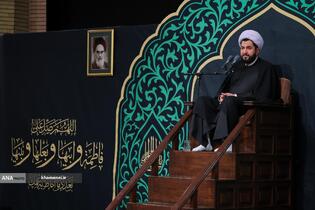 عزاداری ایام شهادت حضرت فاطمةالزهرا(س) با حضور رهبر معظم انقلاب
