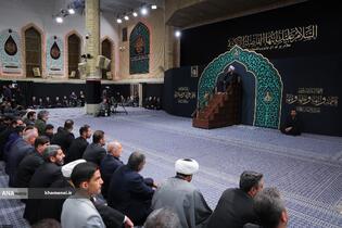 عزاداری ایام شهادت حضرت فاطمةالزهرا(س) با حضور رهبر معظم انقلاب