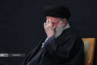 عزاداری ایام شهادت حضرت فاطمةالزهرا(س) با حضور رهبر معظم انقلاب