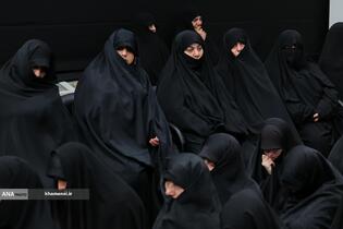 عزاداری ایام شهادت حضرت فاطمةالزهرا(س) با حضور رهبر معظم انقلاب