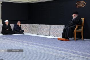 عزاداری ایام شهادت حضرت فاطمةالزهرا(س) با حضور رهبر معظم انقلاب