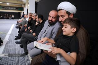 عزاداری ایام شهادت حضرت فاطمةالزهرا(س) با حضور رهبر معظم انقلاب
