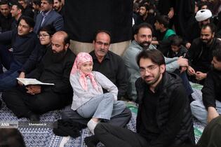عزاداری ایام شهادت حضرت فاطمةالزهرا(س) با حضور رهبر معظم انقلاب