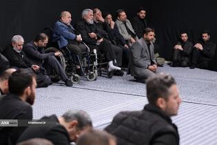 عزاداری ایام شهادت حضرت فاطمةالزهرا(س) با حضور رهبر معظم انقلاب