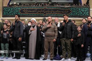 عزاداری ایام شهادت حضرت فاطمةالزهرا(س) با حضور رهبر معظم انقلاب