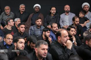 عزاداری ایام شهادت حضرت فاطمةالزهرا(س) با حضور رهبر معظم انقلاب