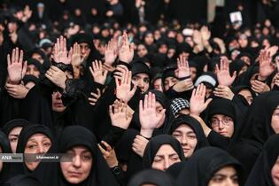 عزاداری ایام شهادت حضرت فاطمةالزهرا(س) با حضور رهبر معظم انقلاب