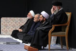 عزاداری ایام شهادت حضرت فاطمةالزهرا(س) با حضور رهبر معظم انقلاب