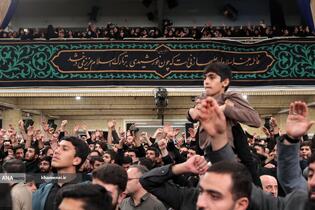 عزاداری ایام شهادت حضرت فاطمةالزهرا(س) با حضور رهبر معظم انقلاب
