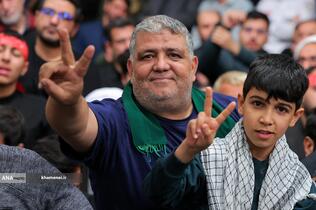 دومین شب عزاداری حضرت فاطمةالزهرا(س) با حضور زهبر م انقلاب