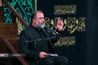 دومین شب عزاداری حضرت فاطمةالزهرا(س) با حضور زهبر م انقلاب