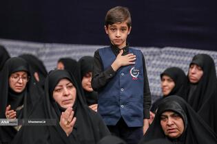 دومین شب عزاداری حضرت فاطمةالزهرا(س) با حضور زهبر م انقلاب