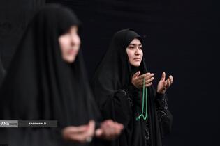 دومین شب عزاداری حضرت فاطمةالزهرا(س) با حضور زهبر م انقلاب