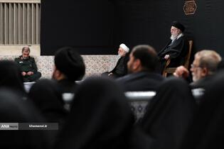 دومین شب عزاداری حضرت فاطمةالزهرا(س) با حضور زهبر م انقلاب