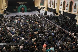 دومین شب عزاداری حضرت فاطمةالزهرا(س) با حضور زهبر م انقلاب