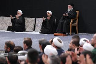 دومین شب عزاداری حضرت فاطمةالزهرا(س) با حضور زهبر م انقلاب