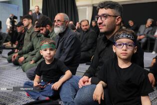 دومین شب عزاداری حضرت فاطمةالزهرا(س) با حضور زهبر م انقلاب