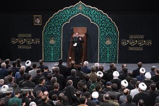 دومین شب عزاداری حضرت فاطمةالزهرا(س) با حضور زهبر م انقلاب