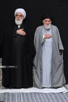 دومین شب عزاداری حضرت فاطمةالزهرا(س) با حضور زهبر م انقلاب