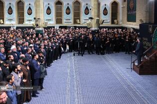 عزاداری شب شهادت حضرت فاطمةالزهرا سلام‌الله‌علیها در حسینیه امام خمینی(ره)