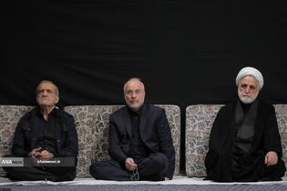 عزاداری شب شهادت حضرت فاطمةالزهرا سلام‌الله‌علیها در حسینیه امام خمینی(ره)