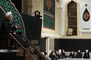 عزاداری شب شهادت حضرت فاطمةالزهرا سلام‌الله‌علیها در حسینیه امام خمینی(ره)