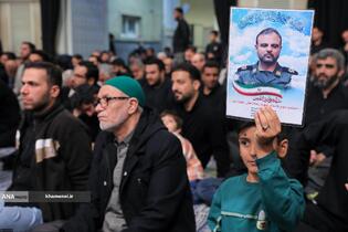 عزاداری شب شهادت حضرت فاطمةالزهرا سلام‌الله‌علیها در حسینیه امام خمینی(ره)