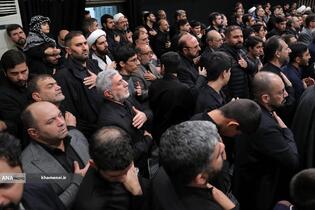 عزاداری شب شهادت حضرت فاطمةالزهرا سلام‌الله‌علیها در حسینیه امام خمینی(ره)