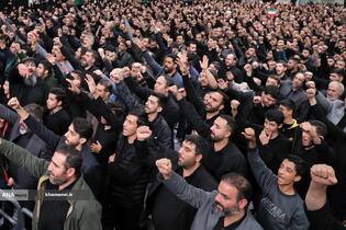 عزاداری شب شهادت حضرت فاطمةالزهرا سلام‌الله‌علیها در حسینیه امام خمینی(ره)