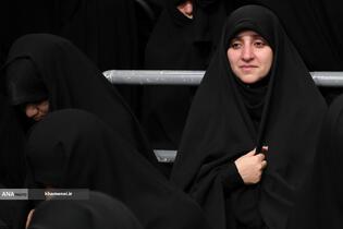 عزاداری شب شهادت حضرت فاطمةالزهرا سلام‌الله‌علیها در حسینیه امام خمینی(ره)