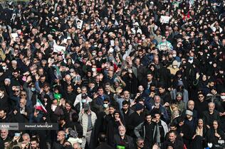 تشییع پیکر مطهر 100 شهید گمنام - معراج شهدا