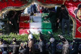 تشییع پیکر مطهر 100 شهید گمنام - معراج شهدا