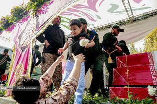 تشییع پیکر مطهر 100 شهید گمنام - معراج شهدا