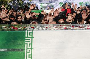 تشییع پیکر مطهر 100 شهید گمنام - معراج شهدا