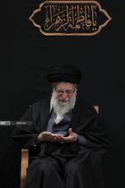 عزاداری شام شهادت حضرت فاطمه(س) با حضور رهبر معظم انقلاب