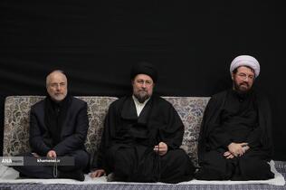 عزاداری شام شهادت حضرت فاطمه(س) با حضور رهبر معظم انقلاب