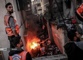 حملات اشغالگران صهیونی به غزه