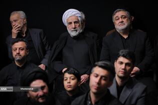 آخرین شب عزاداری شهادت حضرت زهرا(س) در حسینیه امام خمینی(ره)