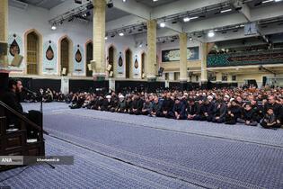 آخرین شب عزاداری شهادت حضرت زهرا(س) در حسینیه امام خمینی(ره)