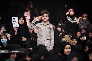 آخرین شب عزاداری شهادت حضرت زهرا(س) در حسینیه امام خمینی(ره)