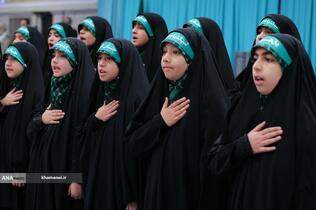 مراسم روز بسیج در حسینیه امام خمینی(ره)