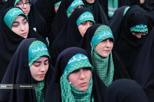 مراسم روز بسیج در حسینیه امام خمینی(ره)