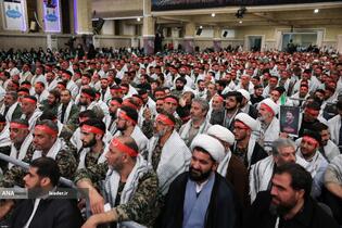 مراسم روز بسیج در حسینیه امام خمینی(ره)