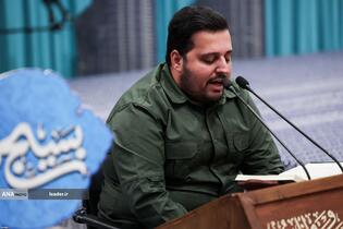 مراسم روز بسیج در حسینیه امام خمینی(ره)